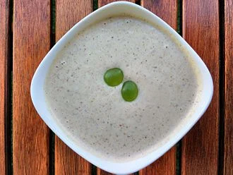 Cold Garlic and Almond Soup