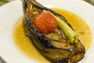 Eggplant Stuffed with Meat