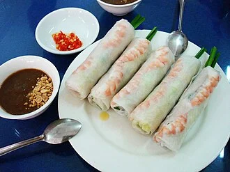 Pork and Prawn Spring Rolls