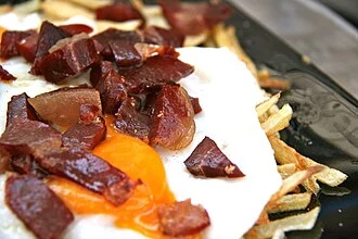 Fried Egg and Fries