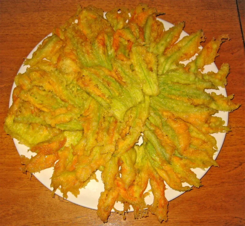 Fried Zucchini Flowers