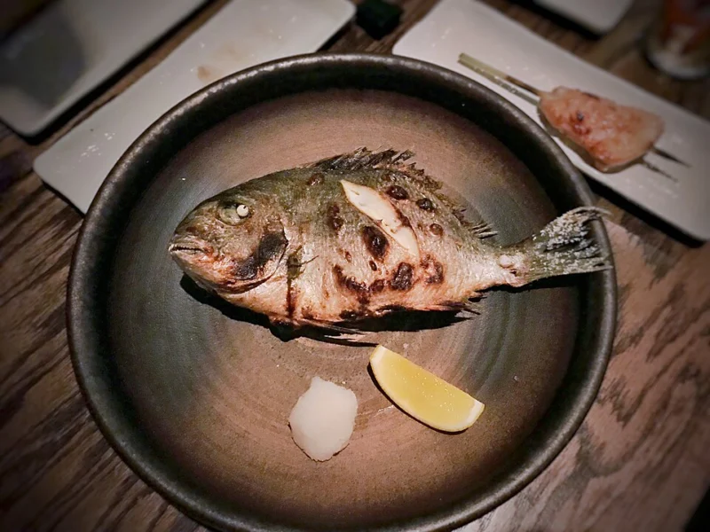 Grilled Sea Bream