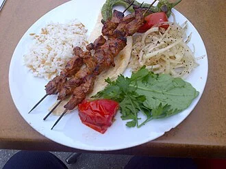 Lamb Shish Kebab
