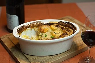 Lyonnaise Potato Sauce Dish