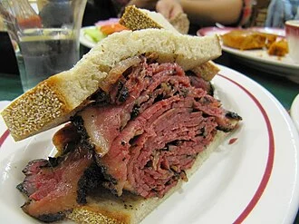 New York Deli Pastrami Sandwich