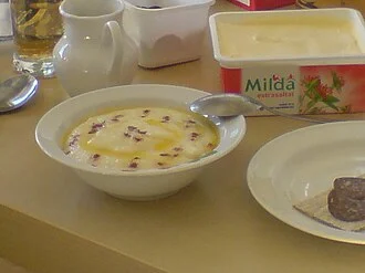 Norwegian Sour Cream Porridge