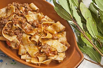 Pappardelle with Wild Boar Sauce