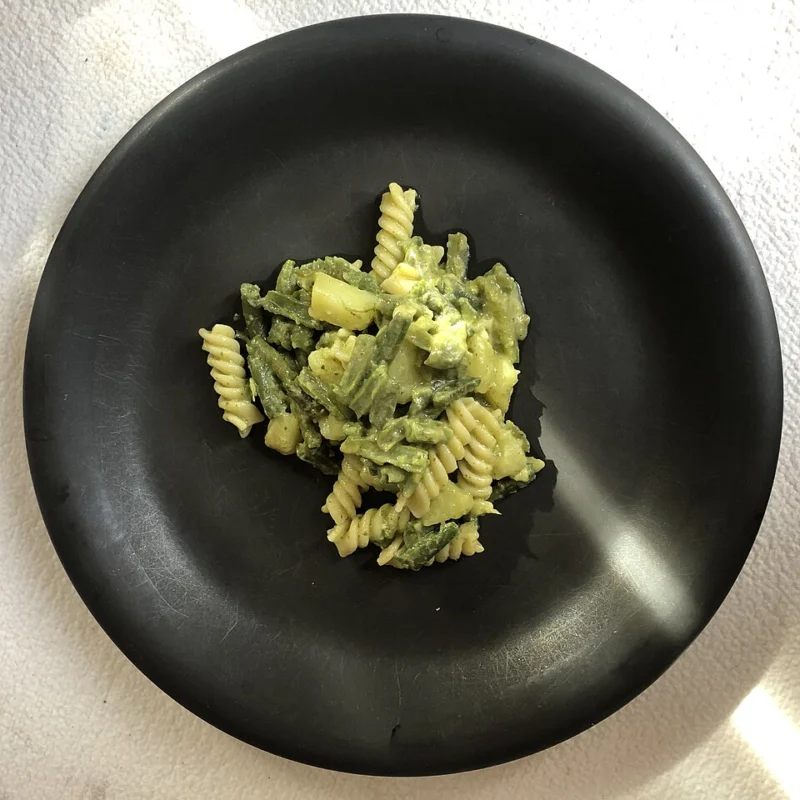 Pasta and Potatoes with Provolone