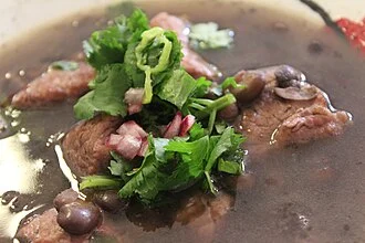 Pork Black Beans Stew