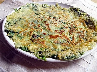 Rice and Wheat Flour Pancake