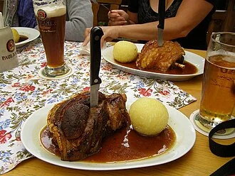 Roast Pork with Dumplings