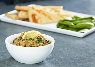 Roasted Eggplant Salad