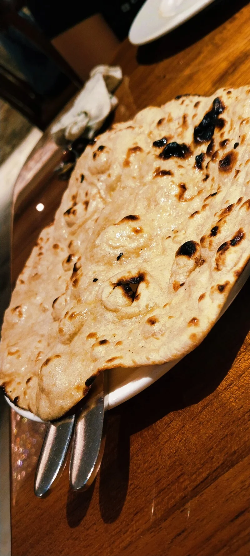 Roti with Chicken Curry