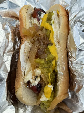 Seattle-style Hot Dog