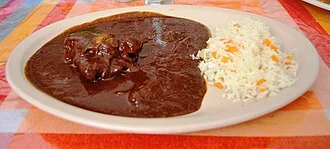 Spicy Chocolate-based Chicken Stew
