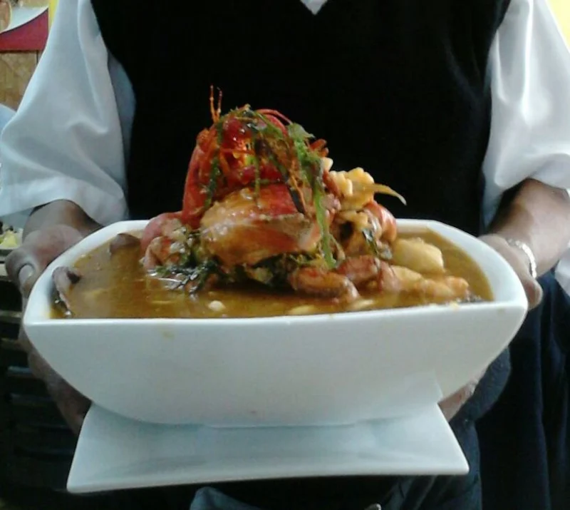 Traditional Peruvian Seafood Stew