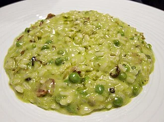 Venetian Risotto with Peas